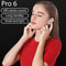 Wireless Bluetooth Headset Original Earbuds Tws 6, Mini 5.3 Headphone Earphone with Mic, Charging Box for Samsung iPhone