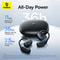True Wireless Bluetooth 6.0 Ear Hooks Headphones, Baseus Eli 2i Fit Open-Ear Earphones, IPX5 Waterproof Sports Earbuds