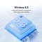 Baseus EZ10 Wireless Headphone Bluetooth 5.3, TWS Earphone Fast Charge, Mini In Ear Earbuds Sports Headset