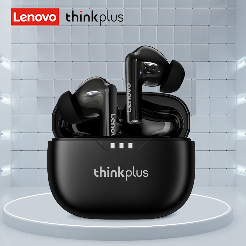 Lenovo 5.2 Bluetooth Headphones Original, Wireless Earbuds HiFi Noise Reduction