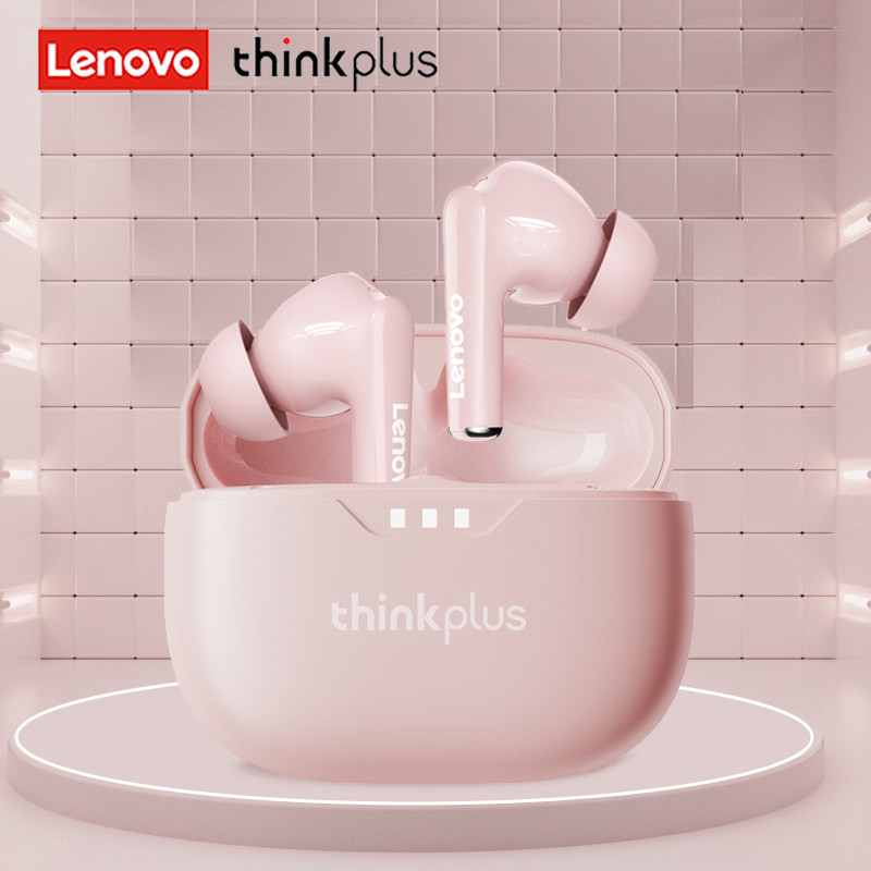 Lenovo 5.2 Bluetooth Headphones Original, Wireless Earbuds HiFi Noise Reduction