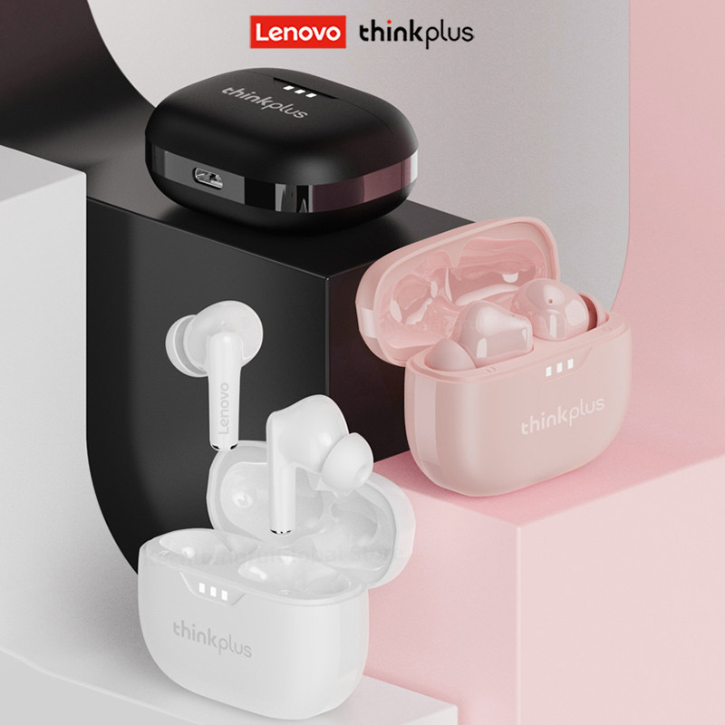 Lenovo 5.2 Bluetooth Headphones Original, Wireless Earbuds HiFi Noise Reduction