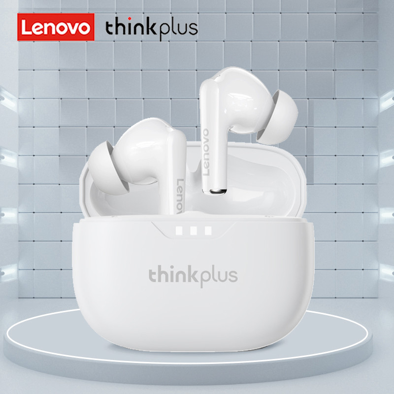 Lenovo 5.2 Bluetooth Headphones Original, Wireless Earbuds HiFi Noise Reduction