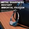 Retro Style Wireless Bluetooth, Smart Noise Cancelling Headphones for Calls