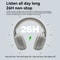 Bluetooth 5.4 Wireless Stereo Gaming Earphone B500 Over Ear Headset, Built-in Mic with RGB Light, Low Latency Headset