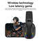 Bluetooth 5.4 Wireless Stereo Gaming Earphone B500 Over Ear Headset, Built-in Mic with RGB Light, Low Latency Headset