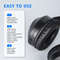 Over Ear HIFI Stereo Headsets, Wireless Bluetooth 5.3 Headphones, True Sport Gamer Earphone, TF AUX Music Player with HD