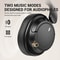 Bluetooth 5.3 Over Ear Headset With Mic, Oneodio SuperEQ V16 Wireless Headphones, Foldable Hi-Res Bass Pop Mode