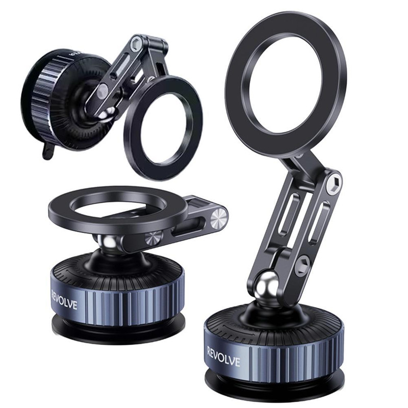 Vacuum Suction Foldable Car Phone Holder, Universal Magnetic Support Holder, Navigation Mount