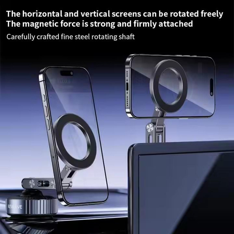 Vacuum Suction Foldable Car Phone Holder, Universal Magnetic Support Holder, Navigation Mount