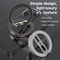 Magnetic Phone Ring Holder Double-Sided, iPhone Kickstand, Huawei Xiaomi Stand Grip Accessory
