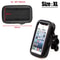 Bicycle Phone Stand Mount Waterproof Bike Phone Holder Motorcycle Handlebar Case Bag For IPhone Sam 5