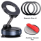 Foldable Car Mount Magnetic Holder Strong Suction Stand IPhone Cell Phone Live Streaming 6