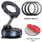 Foldable Car Mount Magnetic Holder Strong Suction Stand IPhone Cell Phone Live Streaming 6