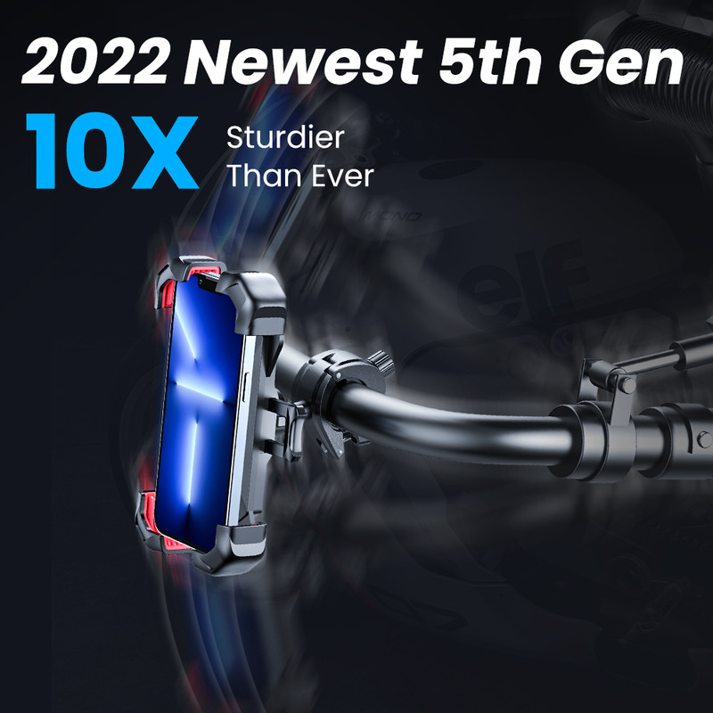 Mobile Phone Stand Shockproof Bracket 360 View Universal Motorcycle Phone Holder Bicycle Phone Hold 1