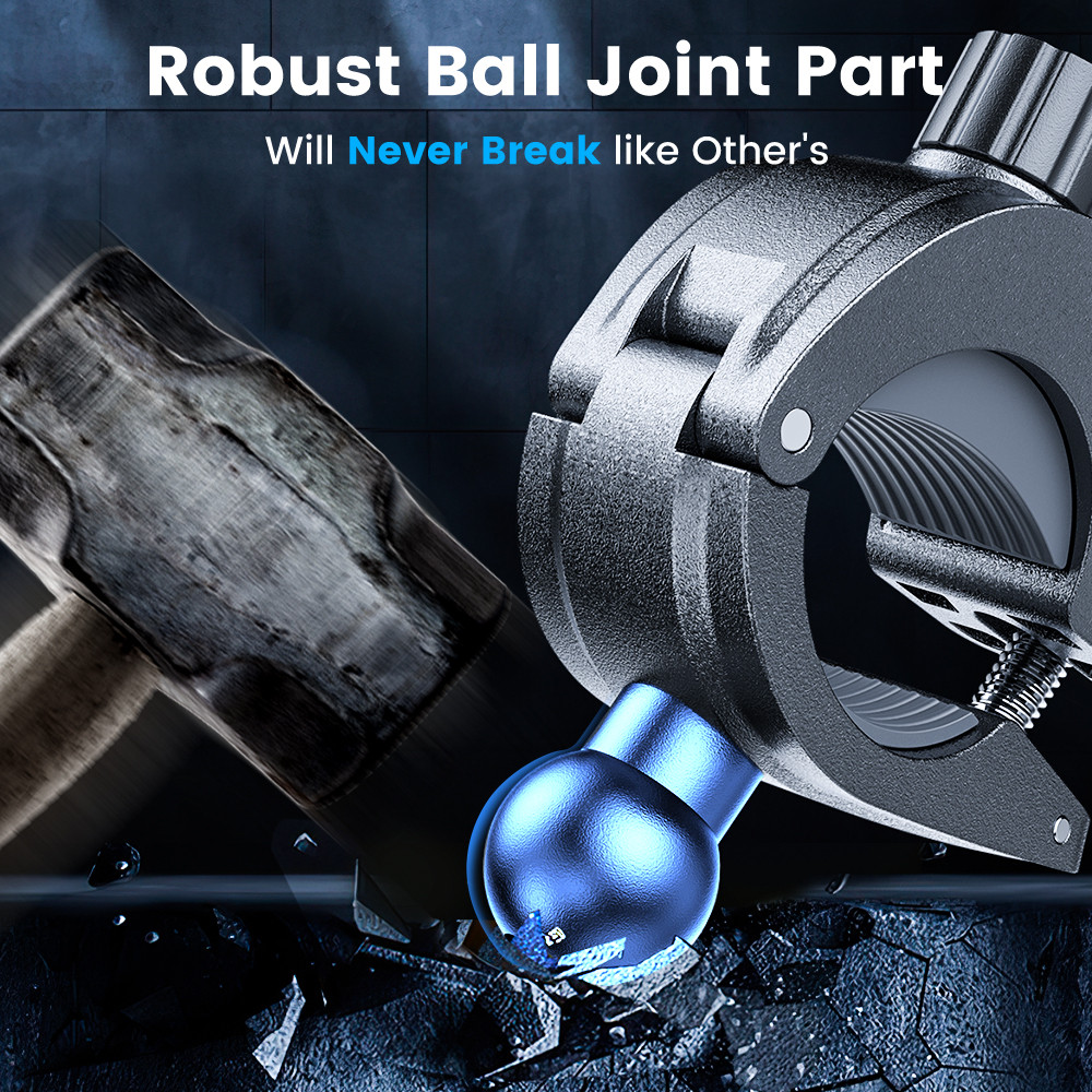 Mobile Phone Stand Shockproof Bracket 360 View Universal Motorcycle Phone Holder Bicycle Phone Hold 3