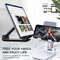 Foldable Portable Adjustable Phone Stand For Desk Compatible With IPhone And All Smartphones 1