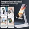 Foldable Portable Adjustable Phone Stand For Desk Compatible With IPhone And All Smartphones 4