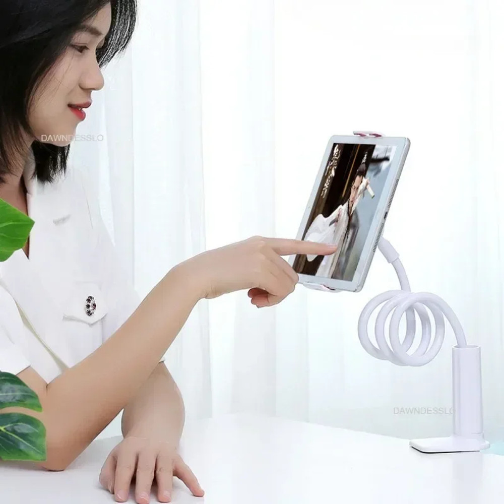 Lazy Bracket Phone Holder Stand Bed Headrest 360 Flexible Long Arms Clamp Mount IPhone Samsung 3567 0