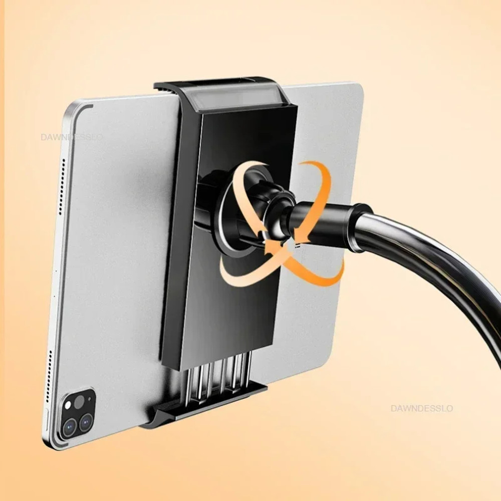 Lazy Bracket Phone Holder Stand Bed Headrest 360 Flexible Long Arms Clamp Mount IPhone Samsung 3567 2