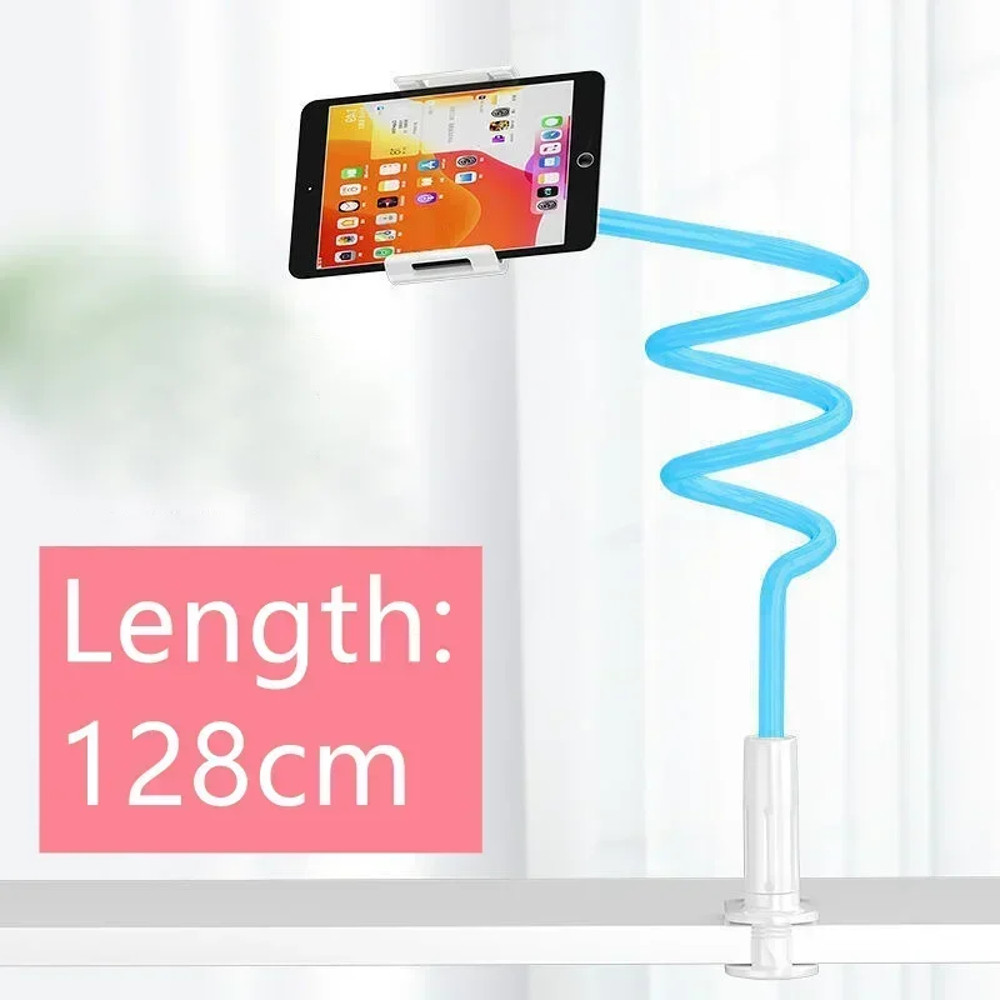 Lazy Bracket Phone Holder Stand Bed Headrest 360 Flexible Long Arms Clamp Mount IPhone Samsung 3567 5
