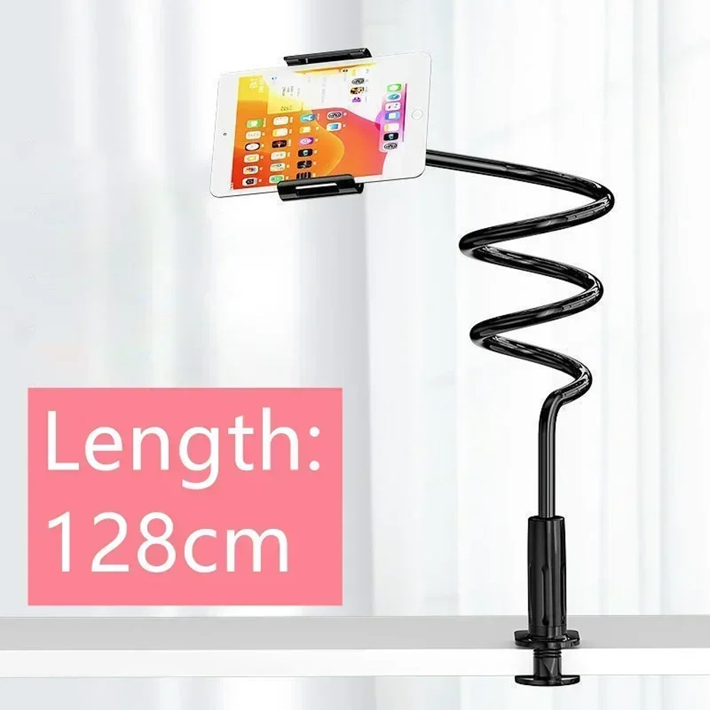 Lazy Bracket Phone Holder Stand Bed Headrest 360 Flexible Long Arms Clamp Mount IPhone Samsung 3567 7