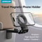 Travel Essentials Magnetic Airplane Phone Holder Hands Free Airplane Phone Mount Flexible Rotation 1