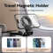 Travel Essentials Magnetic Airplane Phone Holder Hands Free Airplane Phone Mount Flexible Rotation 3