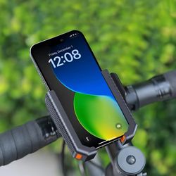 bicycle motorcycle handlebar mobile phone mount clip gps, bike phone holder stand, support shockproof bracket