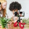 Mobile Camera Holder Clip, Tripod for Phone, Octopus Mini Tripod Stativ, Smartphone Monopod for iPhone Samsung Xiaomi