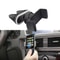 Double Mount Clips Air Vent Holder, Universal 360 Rotation Phone Cradle for Samsung iPhone LG Xiaomi
