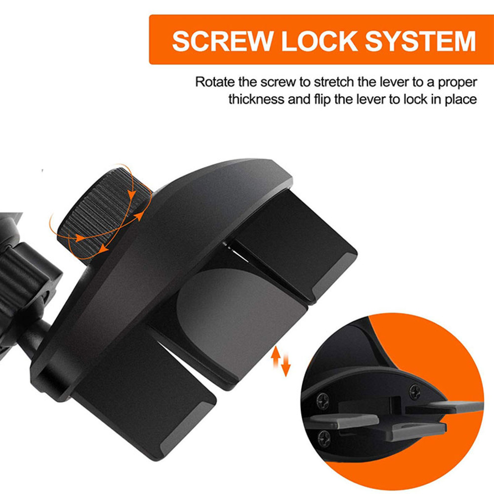 Ball Holder Stand, Universal Car CD Slot Phone Mount, Cradle for Cell Phone