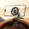 Car Phone Holder, Magnetic 360 Degree Rotation Dashboard, Clip on Dashboard for 4 to 7 inch Smartphones, Strong Clamp