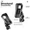 Waterproof Anti Fog Cell Phone Holder, Bicycle Motorcycle Phone Mount, Durable Handlebar Clamp