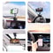 360 Degree Rotatable Retractable Phone Mount Stand, Universal Clip Car Phone Holder, GPS Dash Cam Smartphone Bracket