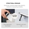 Portable Kickstand For Cell Phone, Adjustable Universal Phone Kickstand, Foldable Phone Stand Stainless Steel