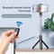 Mini Tripod Bluetooth Selfie Stick, Extendable Monopod Remote Shutter For iPhone Samsung Xiaomi Phone Holder