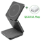Fast Charging Station Holder 3 In 1 Foldable Magnetic Wireless Charger Stand For IPhone IWatch 10 9 8