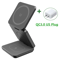 Fast Charging Station Holder 3 In 1 Foldable Magnetic Wireless Charger Stand For IPhone IWatch 10 9 8
