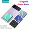 Wireless Magnetic PowerBank, Ultra Thin Magsafe Power Bank 10000mAh, External Battery for iPhone Samsung