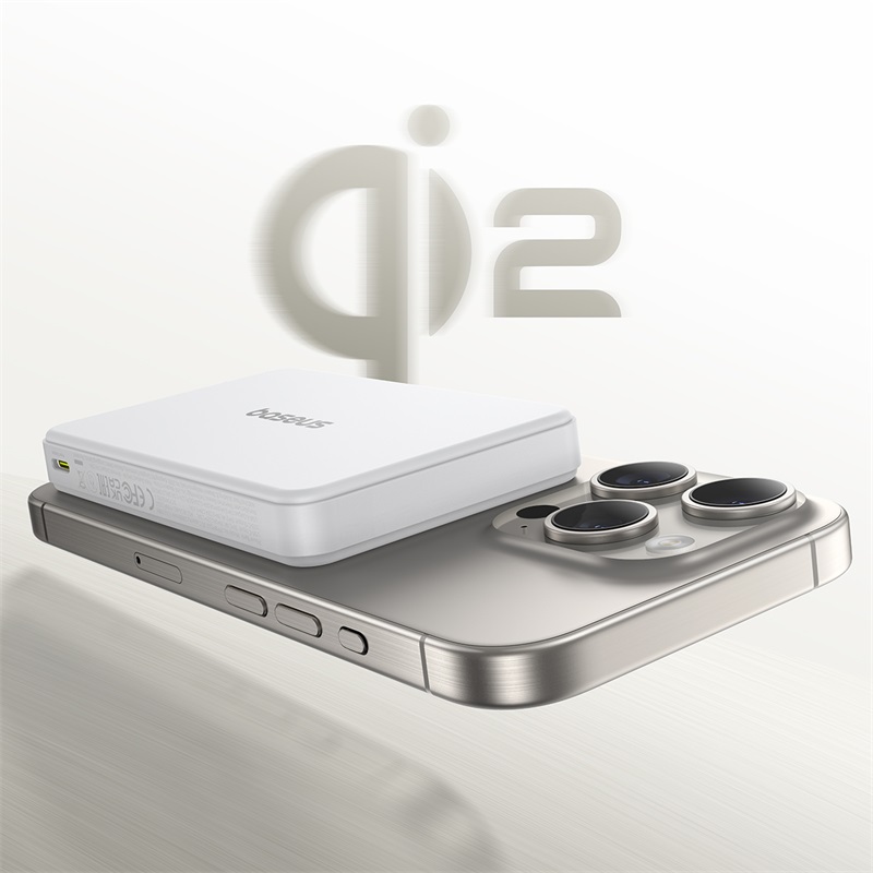 Qi2 Magnetic Power Bank Baseus 10000mah 225W Wired 15W Wireless Qi2 Certified For IPhone 6