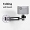 Aluminium Alloy Adjustable Folding Arm Holder, Foldable Projector Wall Mount, Stand with 1/4 Inch Thread Screw Ball Head