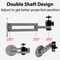 Aluminium Alloy Adjustable Folding Arm Holder, Foldable Projector Wall Mount, Stand with 1/4 Inch Thread Screw Ball Head
