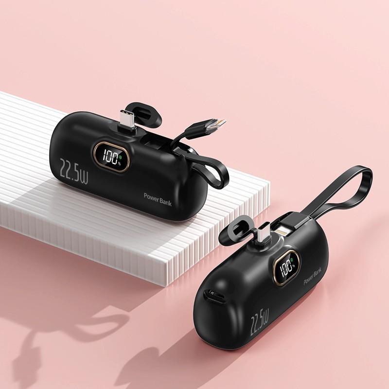 Portable Fast Charging, Mini Convenient Mobile Power Bank, External Battery for iPhone Samsung Xiaomi