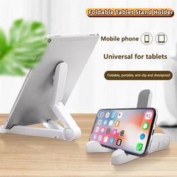 universal multifunctional tablet stand holder, foldable for ipad air pro, samsung xiaomi huawei tablets