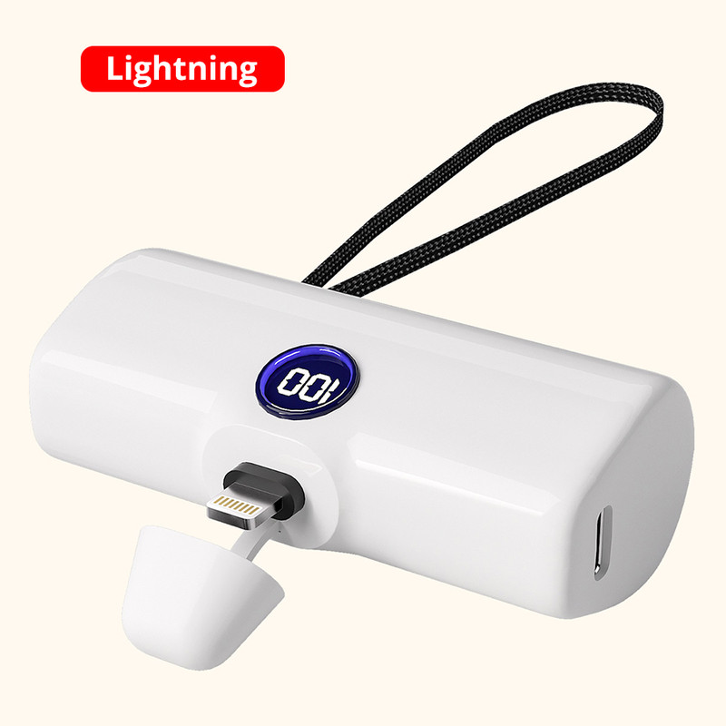 Power Bank For IPhone Samsung Xiaomi Powerbank Fast Charging Portable Charger External Battery Type 6