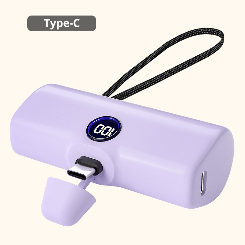 Power Bank For IPhone Samsung Xiaomi Powerbank Fast Charging Portable Charger External Battery Type 7