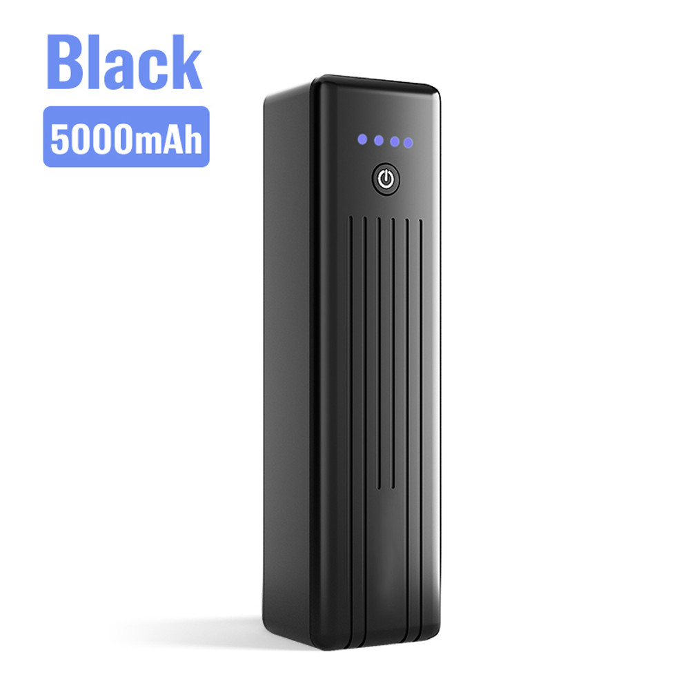 Compact 5000mAh Power Bank, LED Digital Display Charger, Small Portable Battery Pack for iPhone, Huawei, Xiaomi