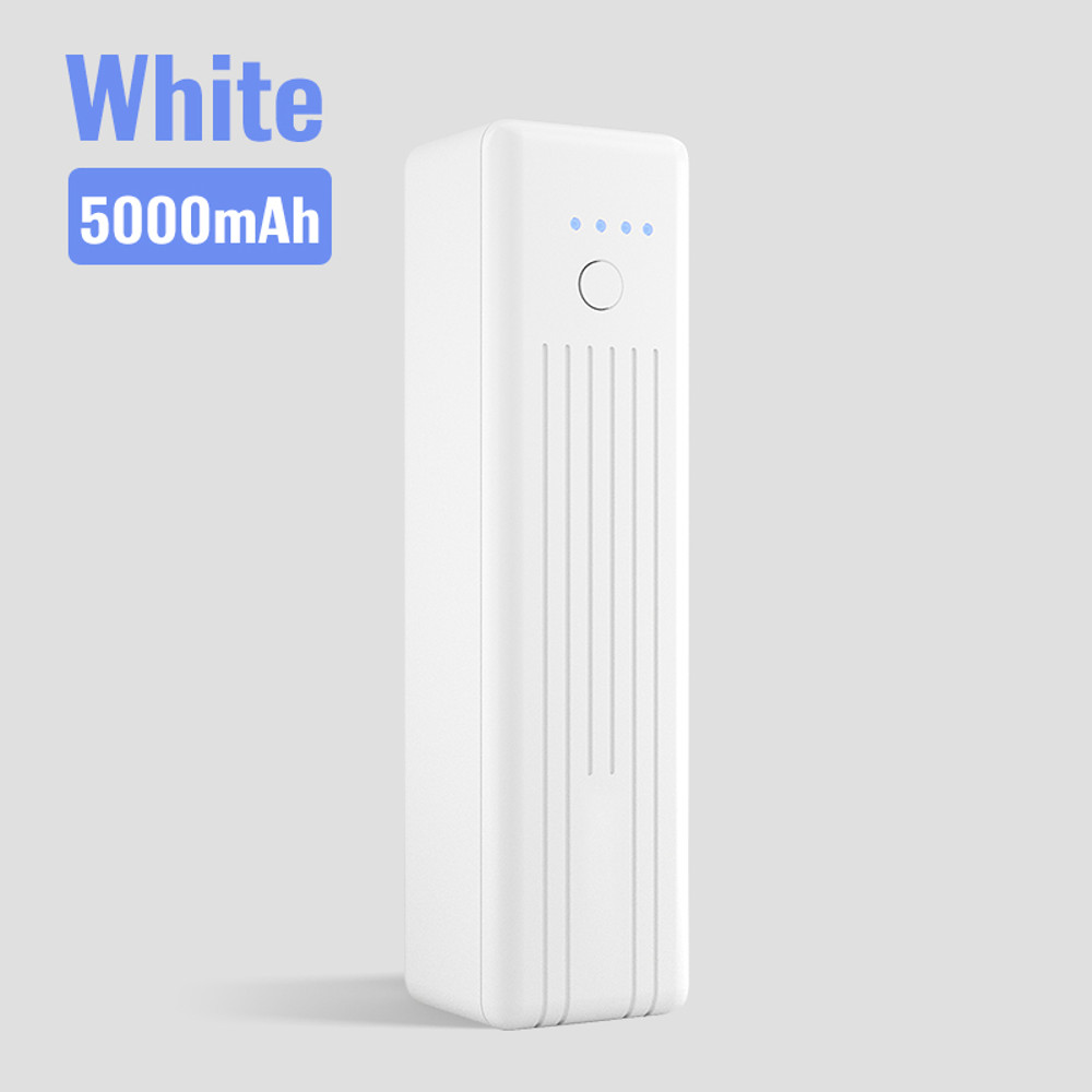 Compact 5000mAh Power Bank, LED Digital Display Charger, Small Portable Battery Pack for iPhone, Huawei, Xiaomi
