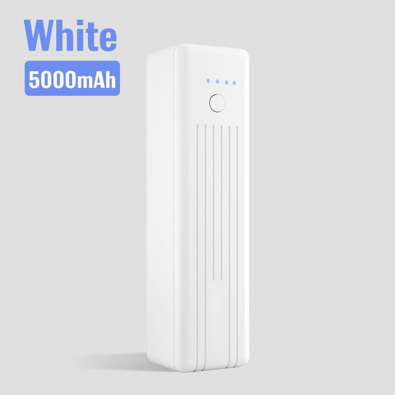Compact 5000mAh Power Bank, LED Digital Display Charger, Small Portable Battery Pack for iPhone, Huawei, Xiaomi
